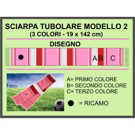 Progetto tubolare a strisce orizzontali . 2