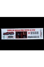 Striscione in TNT occhiellato 70 cm X 300 cm 