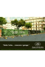 Striscione in TNT occhiellato 150 cm X 360 cm 