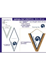 Gagliardetto Triangolare Medio1 20x27cm