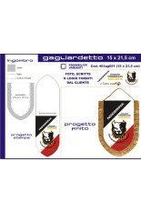 Gagliardetto Scudo Piccolo 15x21,50 cm