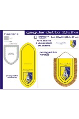 Gagliardetto Scudo Medio 20,5x27 cm