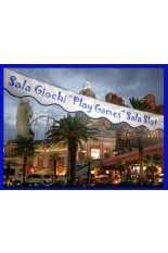 Scritta stampata su tenda 